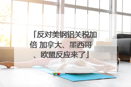 反对美钢铝关税加倍 加拿大、墨西哥、欧盟反应来了