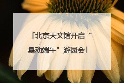 北京天文馆开启“星动端午”游园会