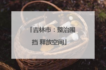 吉林市：整治围挡 释放空间