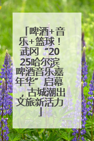 啤酒+音乐+篮球！武冈“2025哈尔滨啤酒音乐嘉年华”启幕，古城潮出文旅新活力