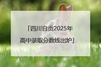 四川自贡2025年高中录取分数线出炉