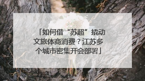 如何借“苏超”撬动文旅体商消费？江苏多个城市密集开会部署