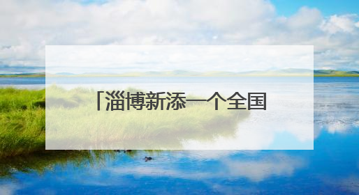 淄博新添一个全国分类TOP1和全国总榜前百强景区！