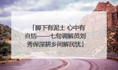 脚下有泥土 心中有真情——七旬调解员刘秀保深耕乡间解民忧