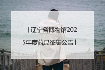 辽宁省博物馆2025年度藏品征集公告