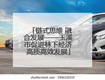 链式思维 融合发展——玉溪市促进林下经济高质高效发展