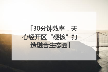 30分钟效率，天心经开区“硬核”打造融合生态圈